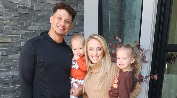 Brittany Mahomes gushes over daughter following in 'proud' father's footsteps