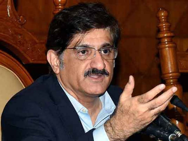 sindh chief minister murad ali shah photo file