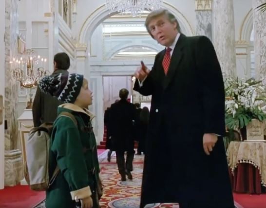 Fans mock convicted Donald Trump, labeling him “Home Alone 2 extra”