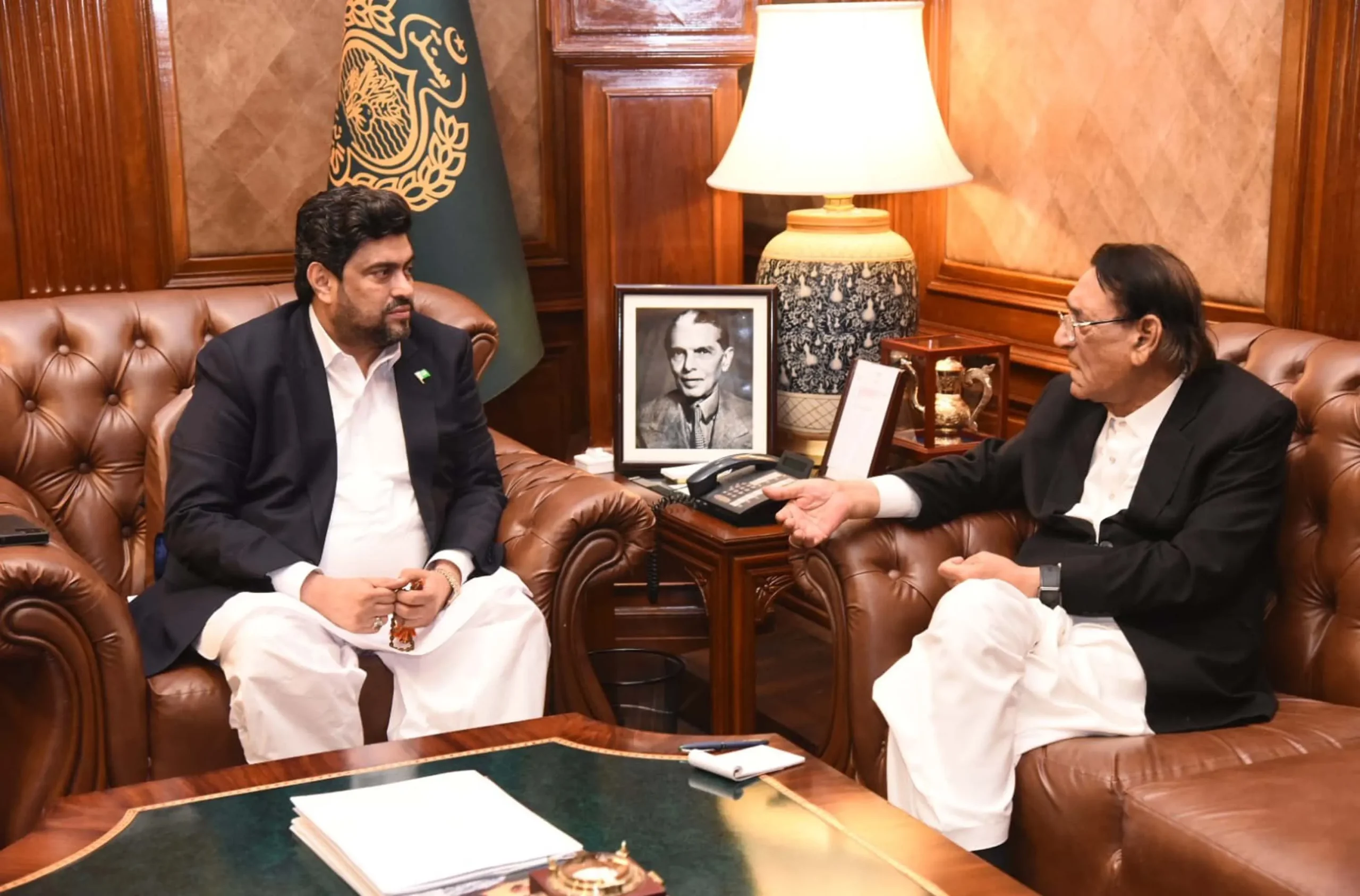 Governor holds meeting with renowned scholar Dr. Ahmed