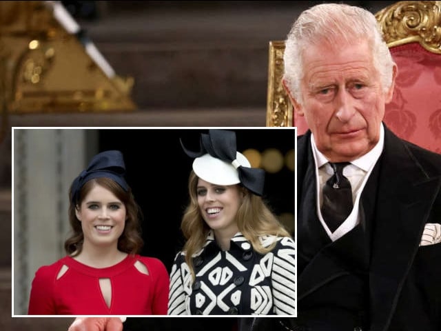 King Charles snubs Beatrice and Eugenie off Trooping the Colour balcony