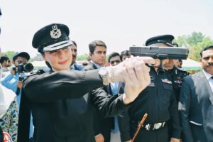 Maryam Nawaz’s appearance in Elite police uniform has everyone’s attention