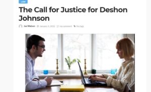 PRS Law  Firm: The Call for Justice for Deshon Johnson