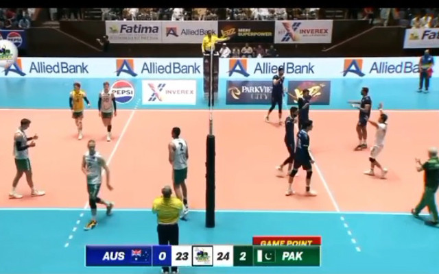 Pakistan clinch volleyball series against Australia with back-to-back wins