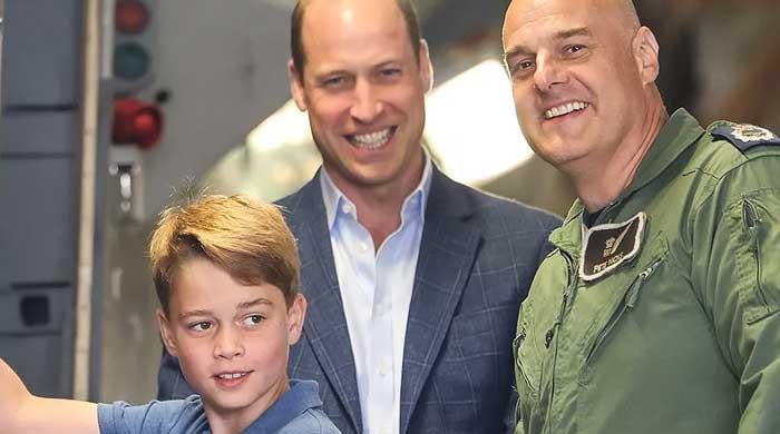 Prince George a 'potential pilot in the making'