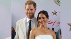 Prince Harry, Meghan Markle warmly welcomed in Lagos amid Nigeria tour