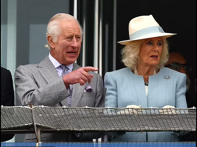 Royal Surprise: King Charles and Queen Camilla Grace Epsom Derby