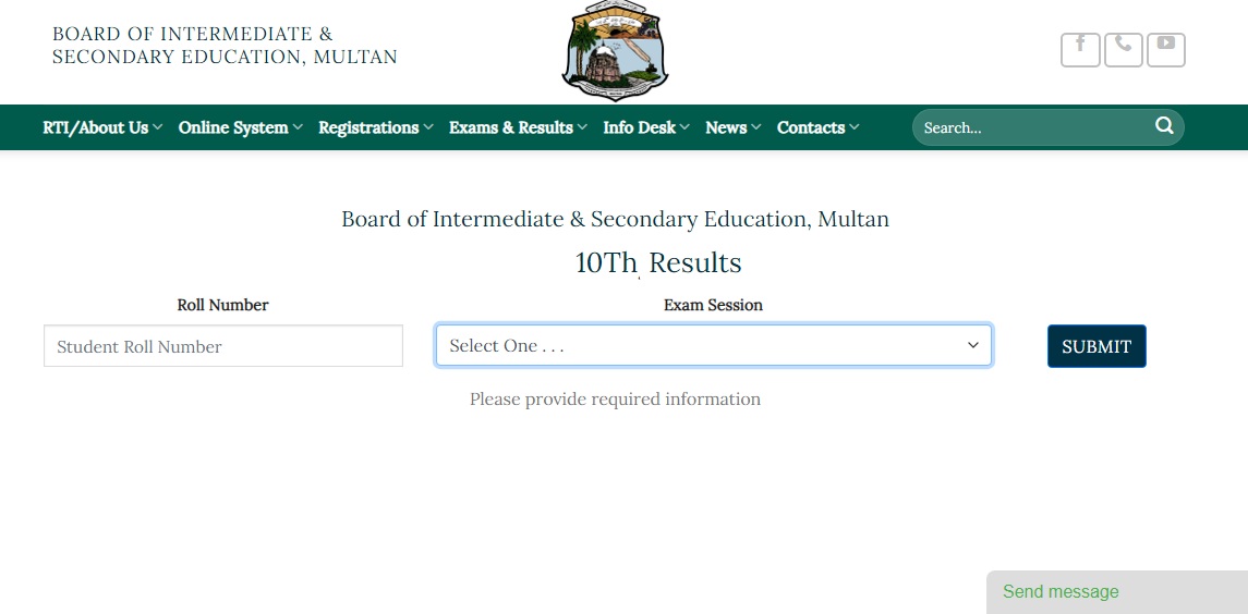 BISE Multan matric results 2024; here’s update on final date