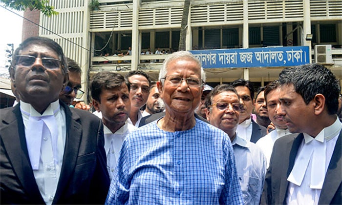 Bangladesh court indicts Nobel laureate Yunus in graft case