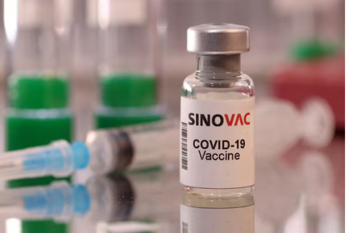 a vial labelled sinovac covid 19 vaccine is seen in this illustration taken january 16 2022 reuters dado ruvic illustration