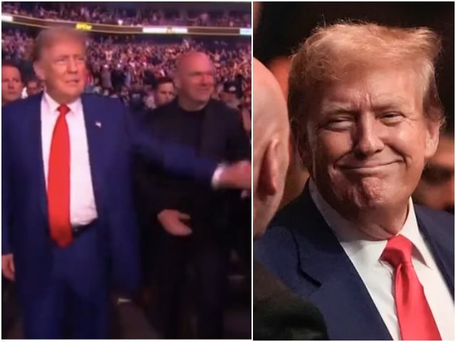 Donald Trump gets standing ovation at UFC 302 days after ‘Hush Money’ trial