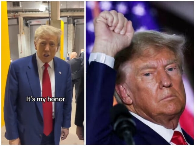 courtesy realdonaldtrump on tiktok