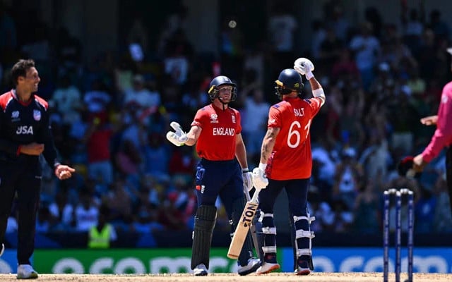 England thump USA to qualify for T20 World Cup semifinal