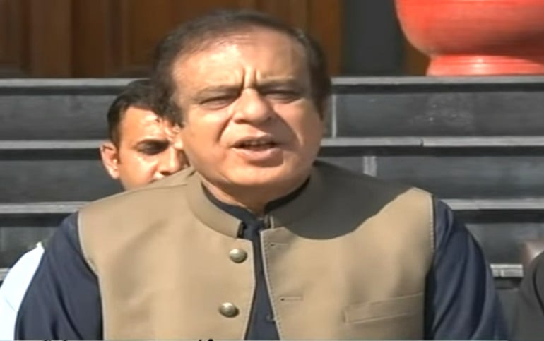 federal minister for information and broadcasting senator shibli faraz said the ecp should take every step to ensure transparency in senate polls photo screengrab