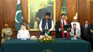 Justice Shujaat Ali Khan takes oath as LHC Acting CJ