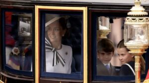 Kate Middleton shares rare bonding moment with kids at Trooping the Colour