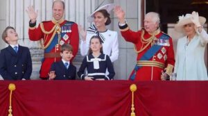 King Charles, Kate Middleton, other royals attend Trooping the Colour 2024 Parade: WATCH