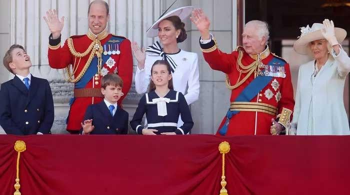 King Charles, Kate Middleton, other royals attend Trooping the Colour 2024 Parade: WATCH