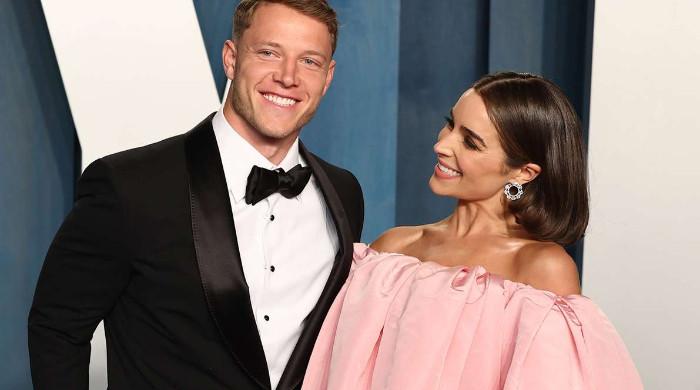 Olivia Culpo, Christian McCaffrey obtain marriage licence before Rhode Island wedding