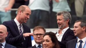 Prince William engages in friendly rivalry with King of Denmark