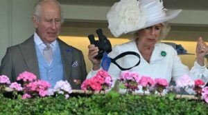 Queen Camilla looks frustrated at Royal Ascot Ladies' Day with King Charles