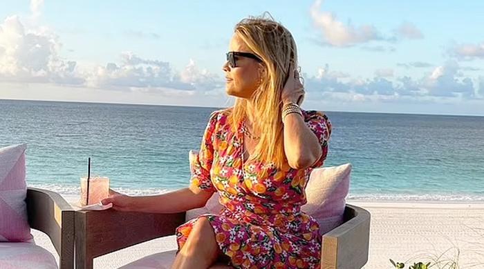 Reese Witherspoon basks in sunshine during Italian coast getaway