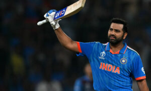 Rohit Sharma becomes first batter to hit 200 T20 sixes