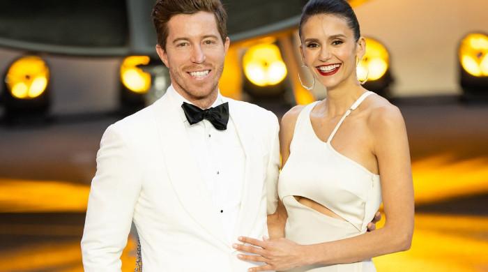 Shaun White makes effort to make injured Nina Dobrev laugh