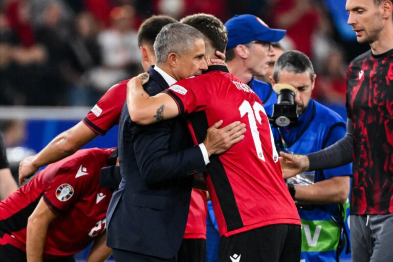 Sylvinho 'proud' of Albania players despite early Euros exit