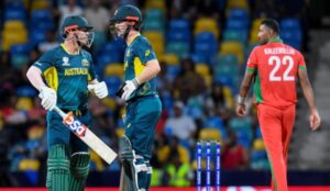 T20 World Cup 2024: Australia beat Oman by 39 runs