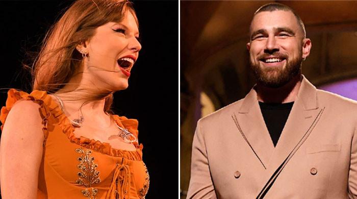 Taylor Swift overcomes distance to celebrate Travis Kelce's ring ceremony