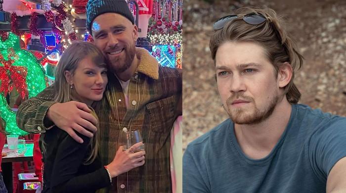 Taylor Swift's ex Joe Alwyn desperate to save Travis Kelce from his fate