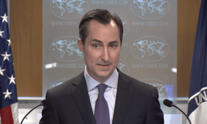 US expresses support for Azm-e-Istehkam Operation